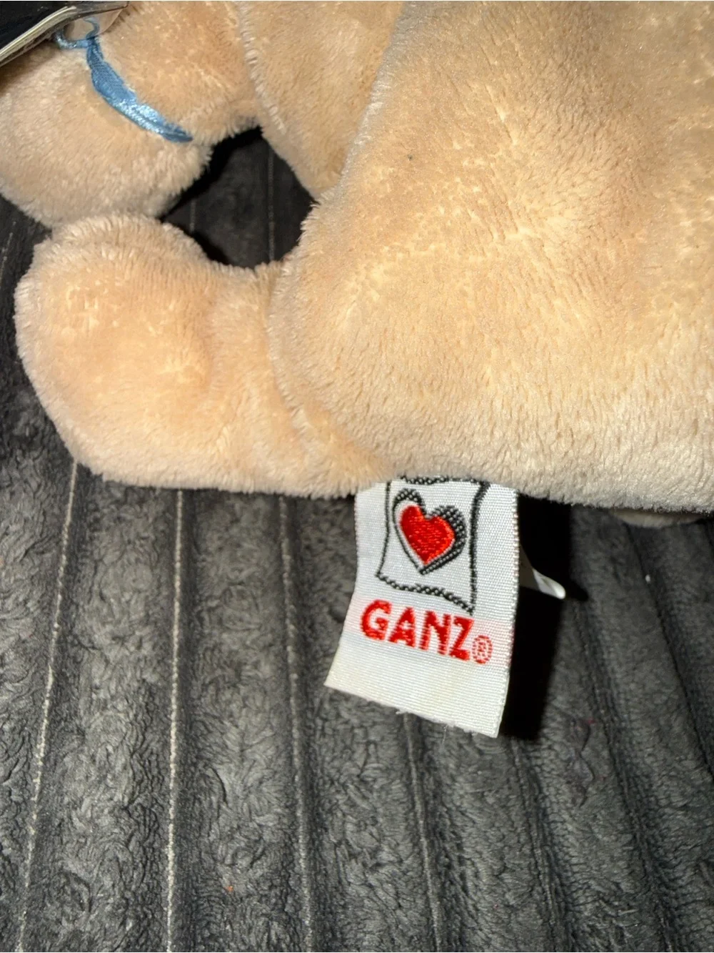 Webkinz Plush toy Pug - Tan and Black dog